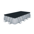 Bestway 56465 18 Ft Length Steel Frame Oval Pool, 9 Ft Width, 48 Inch Full Deep Large For Children, Easy To Setup & Drain Full Size Pool, Water & Summer Fun, Depth Family Swimming Pools, With Filter Pump, Ladder & 3-layer Puncture Resistant Liner. 