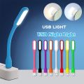 Pack of 3 - Portable Flexible USB LED Light for Laptop, Power bank and USB Charger Multi Color. 