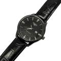CASSRAY Luxury Fashion Water Resistant Luminous Leather Straps Business Watch for Men. 