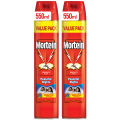 Mortein Flying Insect Killer Spray Peaceful Nights 550ml - Pack of 2. 