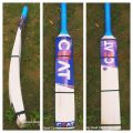 Rawlakot Cane Handle Professional Tape Ball Cricket Long Bat. 