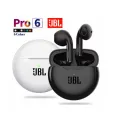 【Original+Ready stock+COD】 JBL Air Pro 6 TWS True Wireless Bluetooth Bass Gaming Earphones With Microphone. 