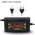 12V 6A Automatic Smart Fast Car Battery Charger Power Supply with Display Screen EU Plug. 