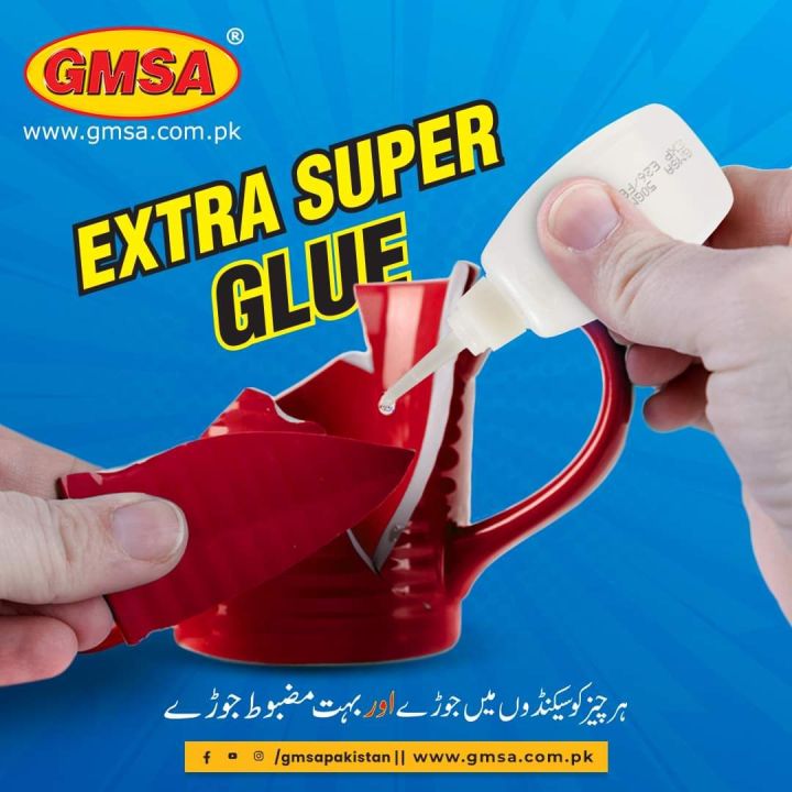 GMSA Extra Super Glue Elfy 20gm – Strongest Elfy for Plastic, Wood ...