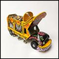 Truck Art Truck/Truck Art Bajry Truck/Pakistani Hand painted Truck/Home Decor/Painted in Multicolor Truck /Miniature Model/Size: 18 x 8 x 12 cm. 
