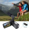 Video Camera - Camcorder,CamKing FHD 1080P 24.0MP 16X Digital Video Camera with External Microphone and 3.0 Inch IPS HD Touch Screen Digital Zoom Camera Recorder. 