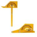 Angle Finder Multi-Angle Measuring RulerPlastic Protractor And Angle Template Tool Angle Finder With Articulating Arms. 
