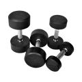 Telebrand Fitness Single Pieces of 1kg 2kg 3kg 4kg 5kg 6kg 8kg10kg 12kg High Quality Rubber Dumbbells. 