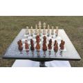 Royal Chess Set, Hand Carved Wooden Chess, Chess, Chess Set, Unique Wooden Chess.. 