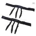 Trendy Shirt Stays Holder Man Leg Suspenders Fashion Shirt Braces Elastic Uniform Business Strap Shirt Garters 1pair. 