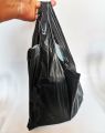 Garbage bags with handle , Black plastic shopping bags five sizes available. 
