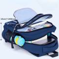 Fatin 18 Inches School Bag Backpack for Boys Spacious Multi-Zipper Waterproof Bag for School. 