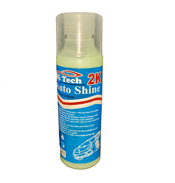 HI Tech 2K Auto Shine Car body GREEN polish for car and Bike paint parts