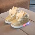 【ALLGOOD】KIO Shoes Toddler Infant Kids Baby Girls Cartoon Rabbit LED Luminous Sport Shoes Sneakers Shoes For Baby. 