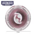 Green forest Artificial Eyelashes Dense Multi-layers Self Sticking False Lashes. 