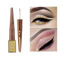 Julystar Pack Of 2 Diamond Liquid Glitter Eyeliner Gold & Silver. 