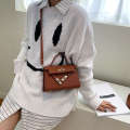 Autumn and Winter Small 2020 New Trendy Women's Kelly Korean Single Shoulder Fashion Versatile Handheld Crossbody Bag. 