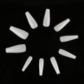 100pcs Coffin Shape Transparent Color Artificial Nails Fake Nails False Nails kit Acrylic Nails Coffin Artificial Nail Transparent With 1 Nail Glue Sheet Nails Sticker. 