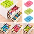 Adjustable Drawer Organizer Board - Storage Boxes Organizer - Home Decor - Box Divider Adjustable Stretchable Interlocking Plastic Drawer Divider Assorted Colors. 