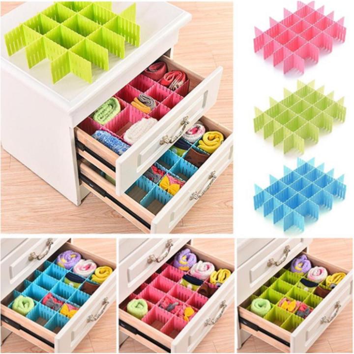 Adjustable%20Drawer%20Organizer%20Board%20-%20Storage%20Boxes%20Organizer%20-%20Home%20Decor%20-%20Box%20Divider%20Adjustable%20Stretchable%20Interlocking%20Plastic%20Drawer%20Divider%20Assorted%20Colors%20-%20Image%202