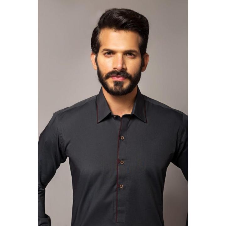 cotton%20suit%20black%20100%25%20G%20Ahmed.%20for%20men%20-%20Image%203