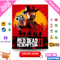 Red Dead Redemption 2 Online + Offline Game in USB,HARDISK,Or Steam Downlod | RDR2 Orignal. 
