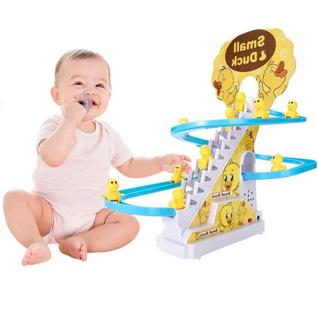Small%20Duck%20Climbing%20Stairs%20Toy%20Electric%20Ducks%20Chasing%20Race%20Track%20Game%20Set,%20Playful%20Roller%20Coaster%20Toy%20with%203%20Duck%20LED%20Flashing%20Lights%20&%20Music%20Button,%20Fun%20Duck%20Stair%20Climbing%20Toy%20for%20Toddlers%20and%20Kids%20-%20Image%204
