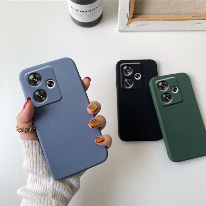 co F6as Poc Mounted Bumper Back LC Silicone Oco F6 Case Xiaomi Co F6 for PoPoco P Capas Shockproof Soft TPU FundoF6 Po