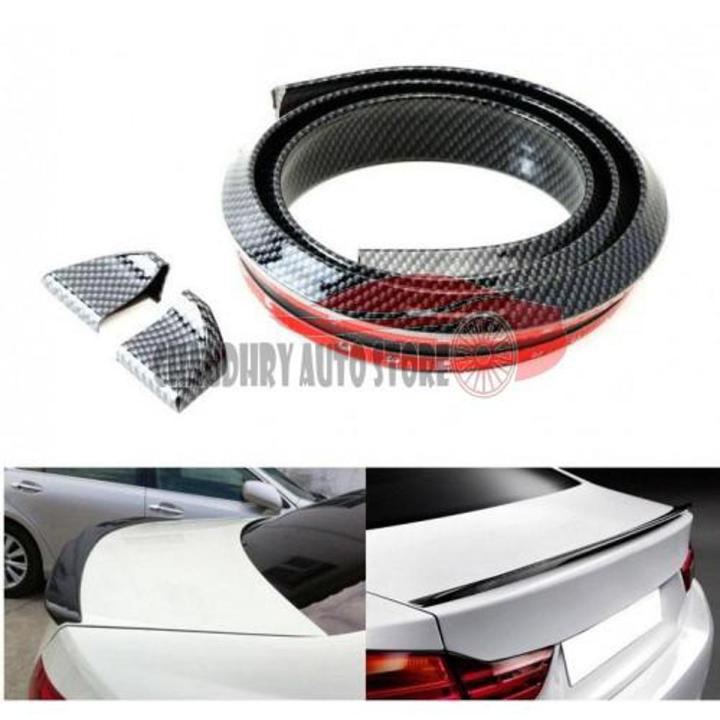 Diggi Lip Universal Carbon Fiber Trunk Spoiler Body Trim
