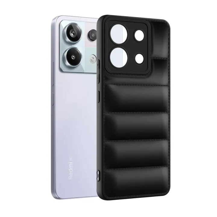 Xiaomi Redmi Note 13 Pro Puffer Case With Camera Lens Protection