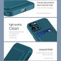 Samsung S24 Ultra Casing For Samsung Galaxy S24 S23 Plus Ultra A05 A05s A15 A25 A35 A55 Liquid Silicone Candy Color ID Credit Card Slot Anti-fall Phone Case Protective Back Cover. 