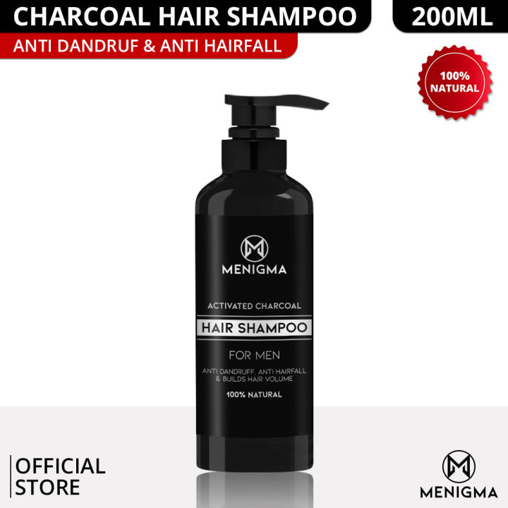 Menigma - Activated Charcoal Hair Shampoo | Newly Launched
