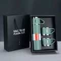 Thermos Bottle - Flask Bottle Hot And Cold - Thermos - Flask - 500ml Bottle With 2 Extra Cup Set For Tea And Coffee  - Stainless Steel Water Bottle - Thermos Cup - Insulated Water Bottle - Vacuum Bottle By AURA MART. 