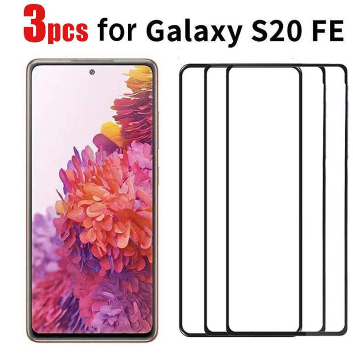【Nightmaree】For Samsung Galaxy S20 FE Tempered Glass Screen Protector Full Curved 9H Anti-scrach Anti Explosion HD Screen Protecors Film 1pc