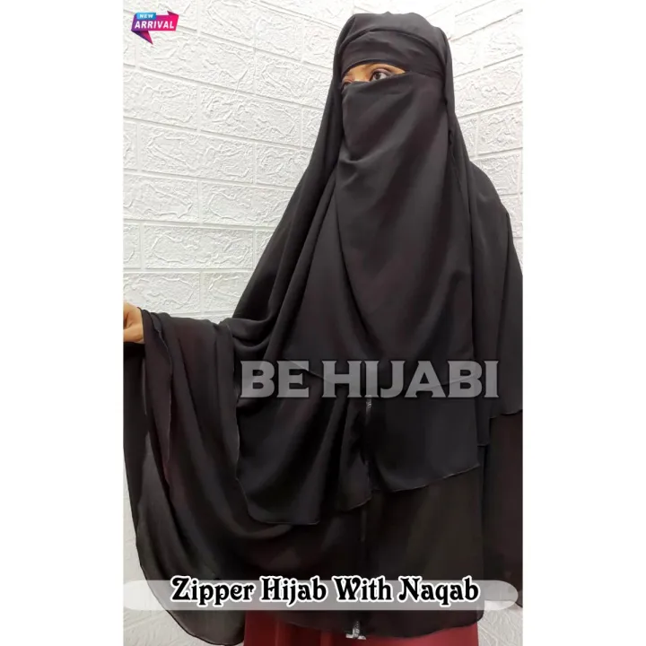 Zipper%20Hijab%20With%20Naqab%20Black%20-%20Be%20Hijabi%20-%20Image%203