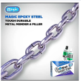Magic Depoxi Steel & Magic 4 Minute Clear Epoxy & Magic Epoxy Steel. 