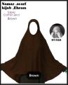 prayer Namaz scarf Makhna scarf with niqab for girls & women MAROON COLOR. 