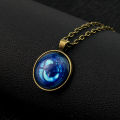 Vintage Amulet Trollhunters Pendant Necklace Toy Trollhunter Amulet Jewelry Bronze Color Chain for Children Women Men Gifts. 