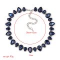 NEW High Quality full crystal necklaces fashion choker design chunky luxury collar crystal statement necklace for women. 