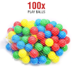 Mini Soft Balls For Kids Pool Mini 45 mm Size Plastic for Tent, Multi color balls small size Multipurpose balls for kids. 
