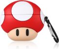 Mario Mushroom AirPod Pro Case | Apple AirPod Case | AirPods Accessories | Mario Bros AirPod Case. 