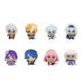 SAKURA 10cm Game Genshin Impact Plush Doll Keychain Venti Albedo Xiao Raiden Shogun Tartaglia Kazuha Stuffed Pendant Toy Beadchain Gift. 
