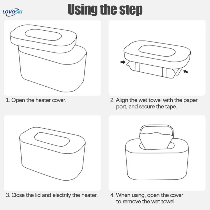Portable%20Wipe%20Warmer%2010W%20Top%20Heating%20USB%20Wipe%20Dispenser%20for%20Outdoor%20Travel%20,%20green%20-%20Image%207