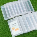 Clear Waterproof Transparent PVC ID Card Cover Plastic Card Holder Case To Protect Credit Cards Bank ID Card For Student. 