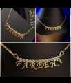 Customized Name Necklace Name Locket Get Any Personalized Name Necklace for Gift Item. 