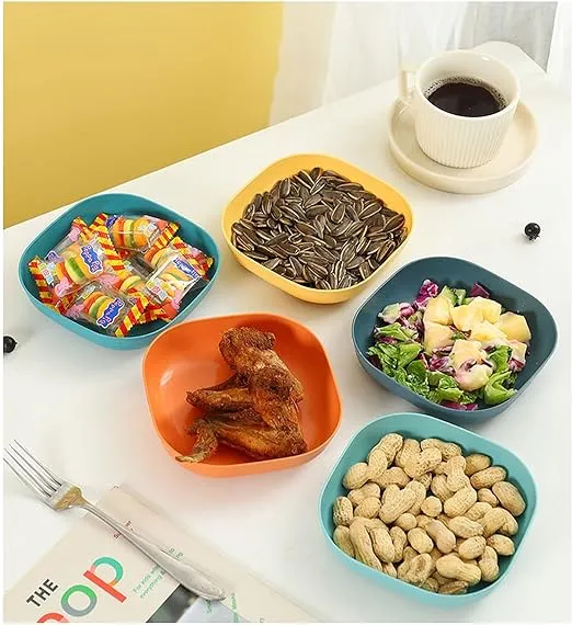 10Pcs%20Multi-function%20Spit%20Bone%20Dish%20Household%20Food%20Grade%20Plastic%20Spit%20Bone%20Dish%20Round%20Square%20Set%20Dining%20Table%20Garbage%20Plate%20-%20Image%204