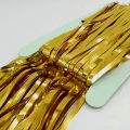 Tinsel Metallic Foil Fringe Curtains Party Photo Backdrop For Birthday Engagement wedding Anniversary Bridal Shower Baby Shower Independence Celebration Party Supplies For Home Decor Available In Gold, Green, Light Blue, Purple, Red, Rose Gold, Silver. 