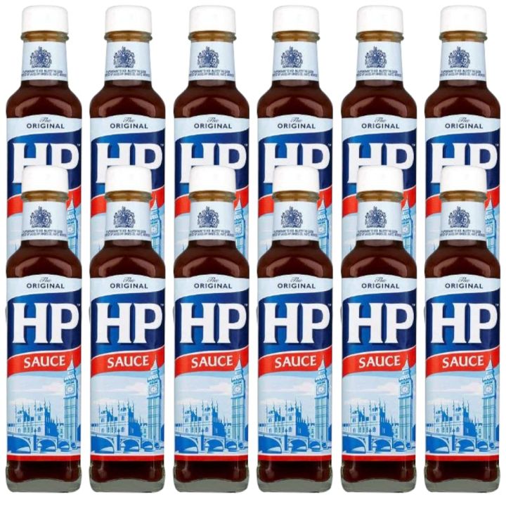 Hp Sauce England, 9-Ounce Bottles 220 ML-Imported (pack of 12)