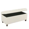 The Furniture Collection - customised 2 Seater Tufted Storage Ottoman Bench. 