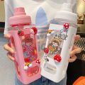 Kawai Water Bottle/ Korean Water bottle/ Cute water bottle 800ml. 